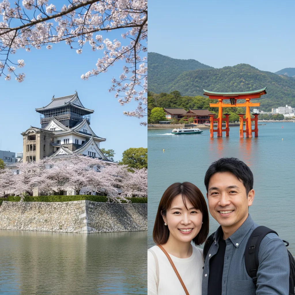 ## 広島城から厳島神社観光を1日で楽しむためのポイント