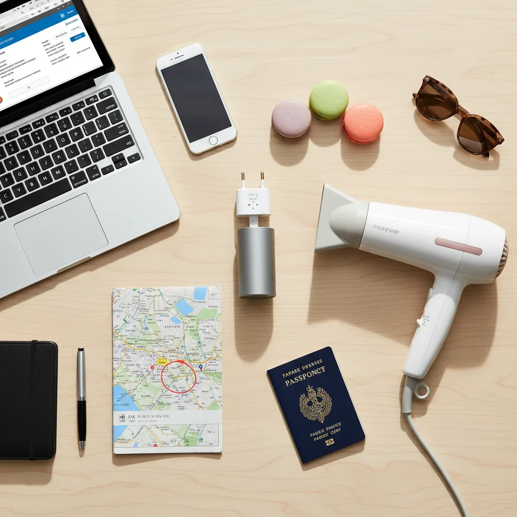 フランス旅行に変圧器は必要？持ち物準備の疑問を解決