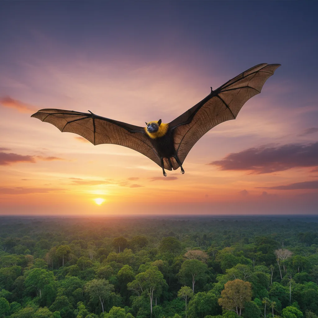 フィリピンオオコウモリの嘘！人間サイズは本当？