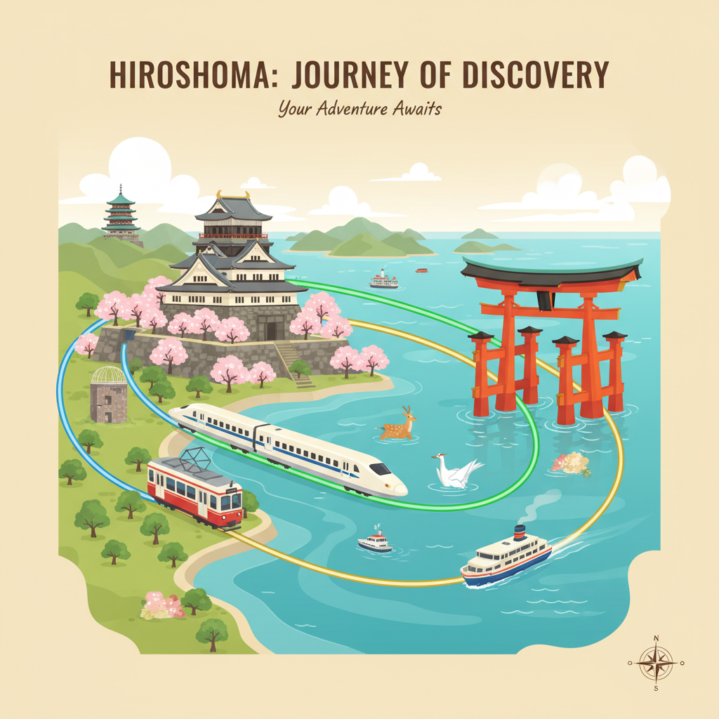 広島城から厳島神社への行き方！4つの方法を徹底比較